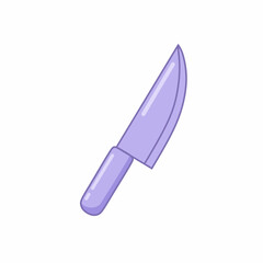 Purple Kitchen Knife