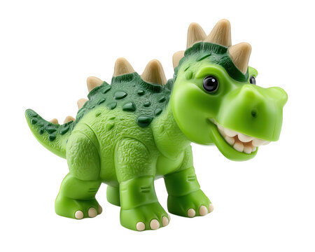 Colorful dinosaur toy made of plastic, featuring friendly expression and textured skin. This playful figure is perfect for imaginative play and adds fun to any child toy collection
