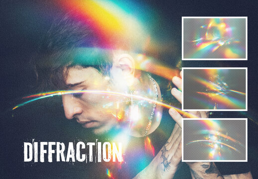 Futuristic Light Glitch Effect