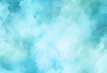 Dalhia Seamless Vector Pattern - Ink Drawing with Watercolor Texture
