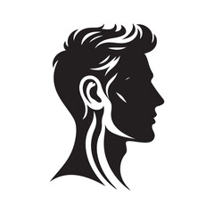 dermatology vector silhouette clip art logo design illustration