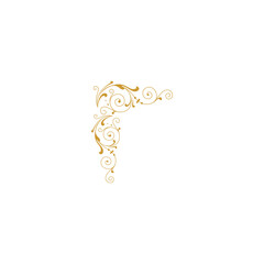 Corners Gold Ornament