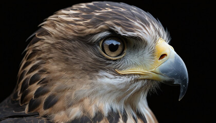 Fototapeta premium Portrait of a hawk