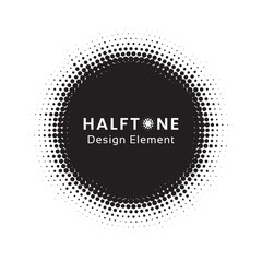 Burst Halftone light effect. Glowing light burst. abstract grunge halftone dots background. Vector illustration.