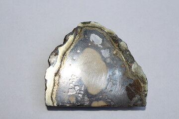 Hematite isolated on a white background