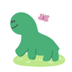 Obraz premium Dinosaur characters 