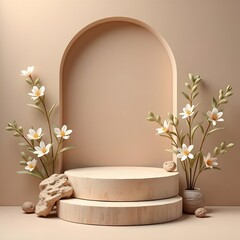 Luscious Limes and Rosemary on Blush Pink Background