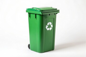 Green Recycling Bin for Eco-Friendly Waste Management Solutions