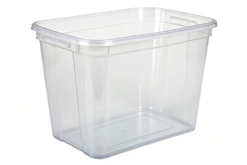 Clear Plastic Storage Container for Organizing Home and Office Uses