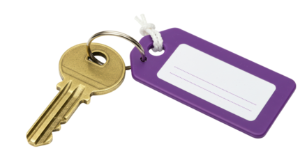 Isolated Key and key tag
