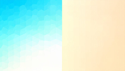 Fototapeta premium 青とベージュの優しいグラデーション背景
