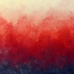Fototapeta premium A stunning abstract art piece showcasing a gradient of fiery red hues blending into a dark navy shade, evoking emotion and warmth.