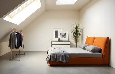 Calm and Cozy Bedroom with Simple Decor

