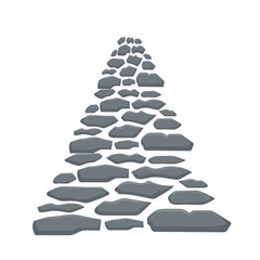 Stone Pathway Illustration