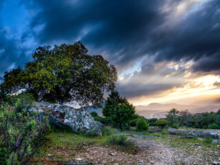 Ocaso en Cadalso de los Vidrios