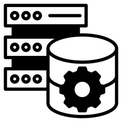 Traffic Source outline mixed icon