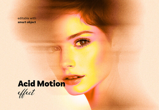 Acid Motion Photo Effect