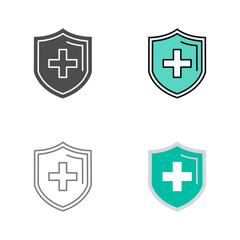 Obraz premium Protection Vector Icon