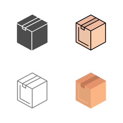 Package Vector Icon