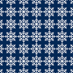 seamless pattern with snowflakes