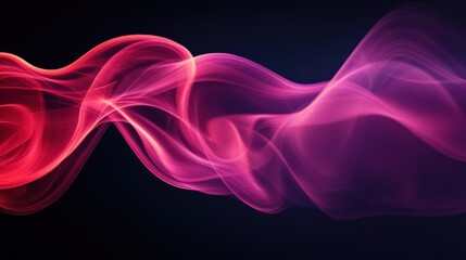 Abstract smoke swirls