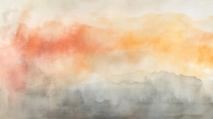 Abstract Watercolor Hues