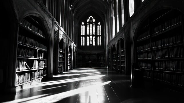 Ancient library hall