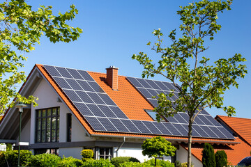Einfamilienhaus mit Photovoltaikanlage