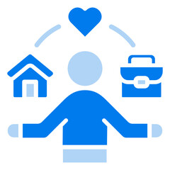 Work Life Balance Icon