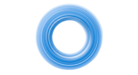 Isolated Blue Circle