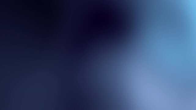 Blurred gradient of blue and black colors suitable for digital backgrounds, abstract designs, web banners, and PowerPoint presentations.