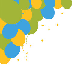 Birthday Balloons Corner