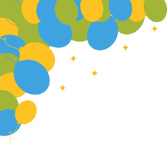 Birthday Balloons Corner