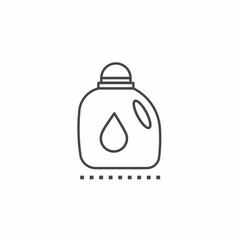 Oil bottle vector collection. Illustration design for business. Stock vector.