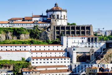 Mosteiro da Serra do Pilar by the Douro river, Vila Nova de Gaia, Porto