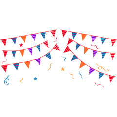 Birthday Bunting Flag Decoration