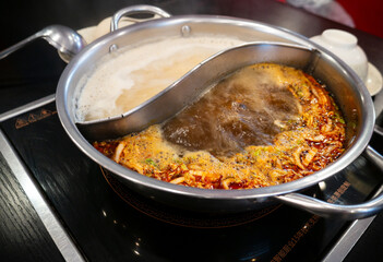 Shabu Shabu Sukiyaki, Mala Hotpot, Japanese and Chinese food.