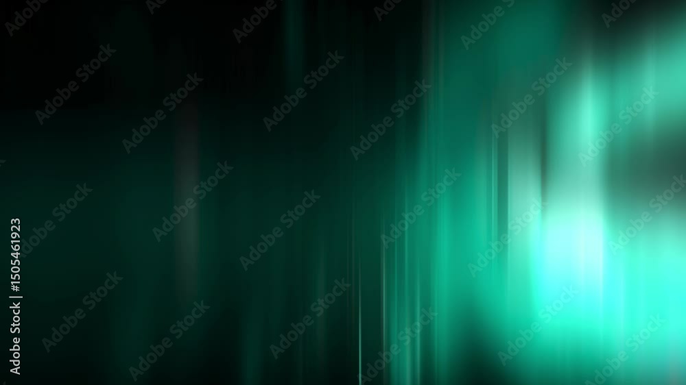 Canvas Prints abstract modern green background animation with blurred glowing lightstreaks. 4k seamless loop