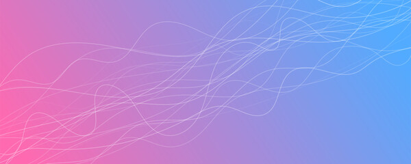 Abstract gradient background with wave beams