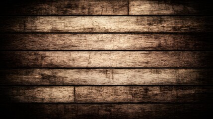 Aged rustic wooden planks with warm brown vintage texture