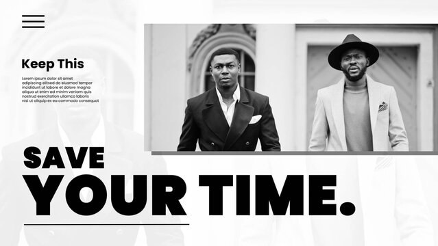 Animated Typography Slide