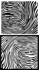 black and white abstract background fingerprint textured