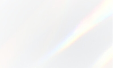 Rainbow spectrum PNG with glowing crystal, diamond glare, neon shine and magic overlay, transparent background with flare, flash, optical beam, colorful prism and elegant jewelry light design