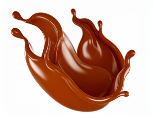 chocolate, milk, splash, drink, beverage, isolated, white, background, liquid, dairy, sweet, brown, food, creamy, fresh, delicious, fluid, motion, dessert, refreshment, ingredient, tasty, splatter, bl