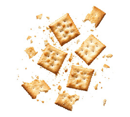 A close up of a bag of chips with the pieces scattered on the ground