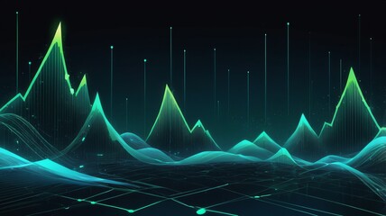 abstract blue background with lines