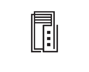 A clean minimal black icon designed in modern vector style. Perfect for apps, web design, branding elements, UI symbols, and digital illustrations.