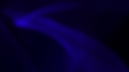 Abstract Blue Glare on Dark Background with Shadows
