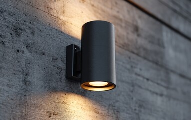 Modern outdoor wall light fixture