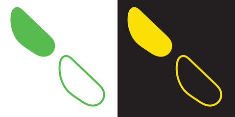 Abstract organic shape round form .  Liquid organic blob curve shape figure. round background. Vector illustration. EPS 10/AI